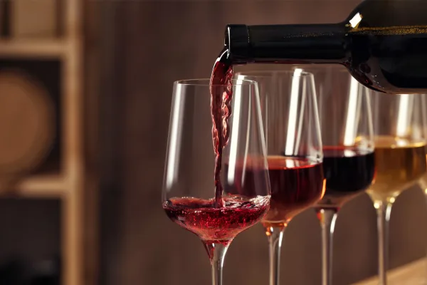 Wine tasting event in Leatherhead hosted by Mole Valley Chamber and Beyond the Cork