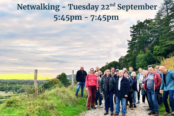 Netwalking Dorking evening walk for Surrey business networking, September 2026